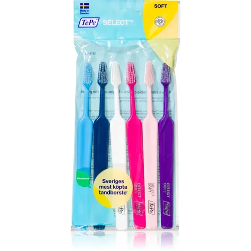 TePe Select Soft 4+2 zubné kefky 6 ks