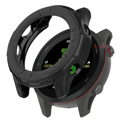 TPU HALF COVER Obal pre Garmin Forerunner 955 čierny