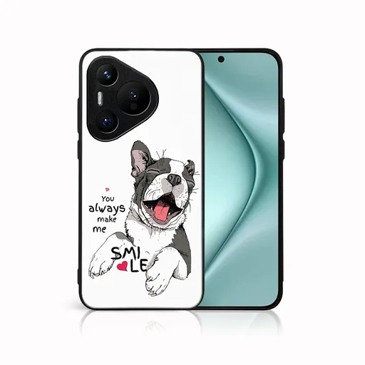 MY ART Ochranný kryt pre Huawei Pura 70 Pro SMILE (189)