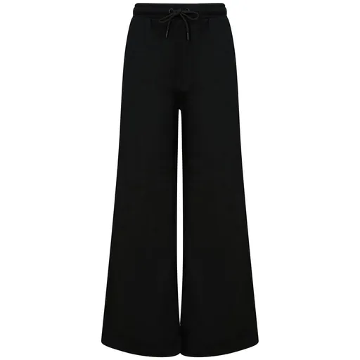 SF (Skinnifit) Dámske tepláky so širokými nohavicami - Čierna | XL