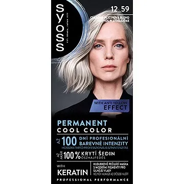 SYOSS Blond Cool Blonds 12 – 59 Chladná platinová blond 50 ml (9000101210521)