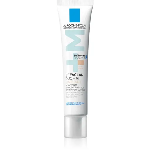 La Roche-Posay Effaclar DUO+M Unifiant ľahký tónovací krém s hydratačným účinkom odtieň Light 40 ml
