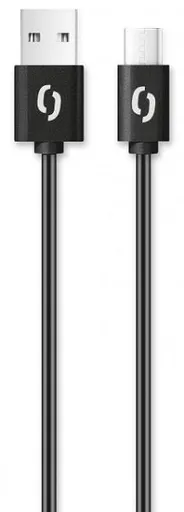 ALIGATOR Dátový kábel POWER 3A, USB-C 1m čierny