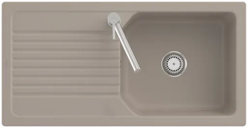 VILLEROY & BOCH VILLEROY & BOCH - Keramický drez Villeroy &amp; Boch Linara 60, 338601AM Almond 338601AM