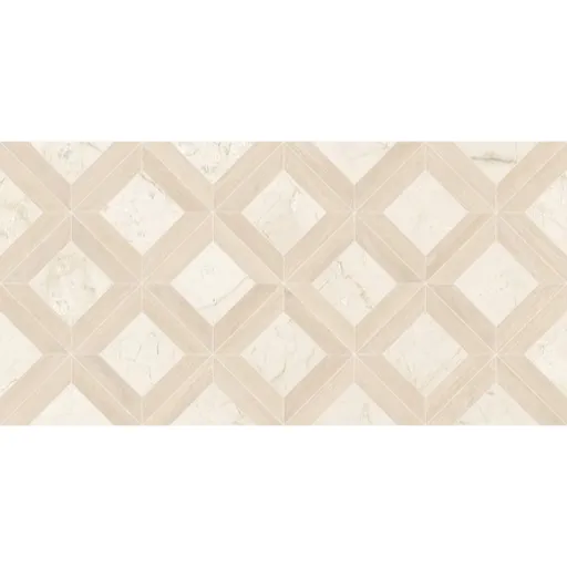 Dlažba Dom Intarsi agora satin 3D 60x120 cm leštená INW00202TS