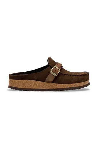 Semišové šľapky Birkenstock Buckley