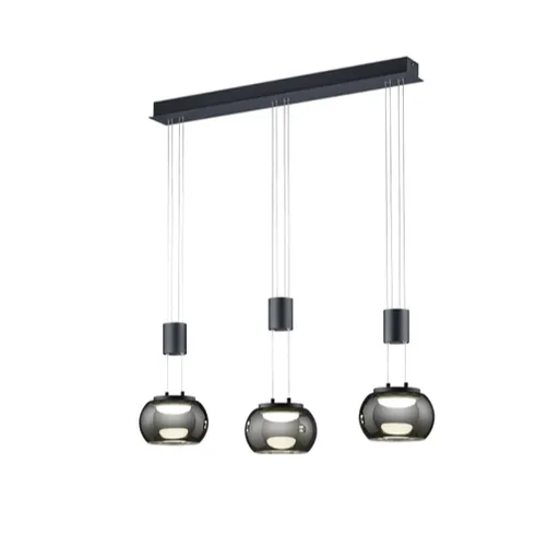 Trio Madison led závesné osvetlenie čierna 342010332 TR342010332