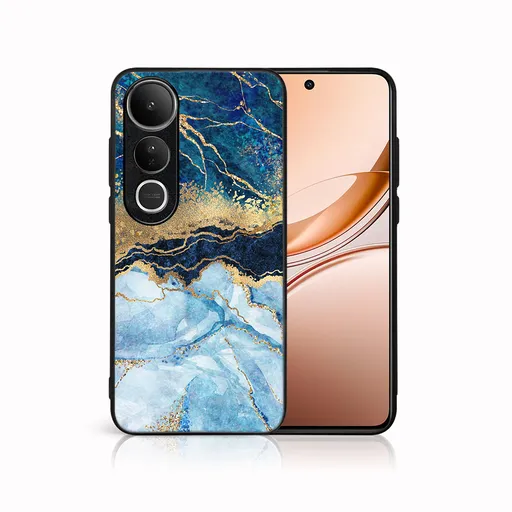 MY ART Ochranný kryt pre Vivo V50 Lite BLUE MARBLE (141)