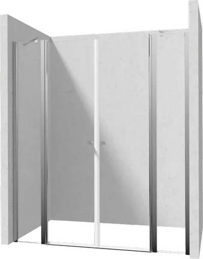 DEANTE/S - Sprchové dvere dvojité výklopné 100x100 KTSU043P+KTSU043P KERRIA/0026