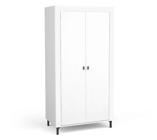 Dolmar Šatníková skriňa MORASS MO1 | biela