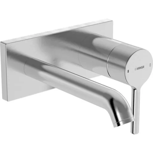 Hansa Vantis Style umývadlová batéria bez podomietkového telesa brúsená oceľ 5480210780