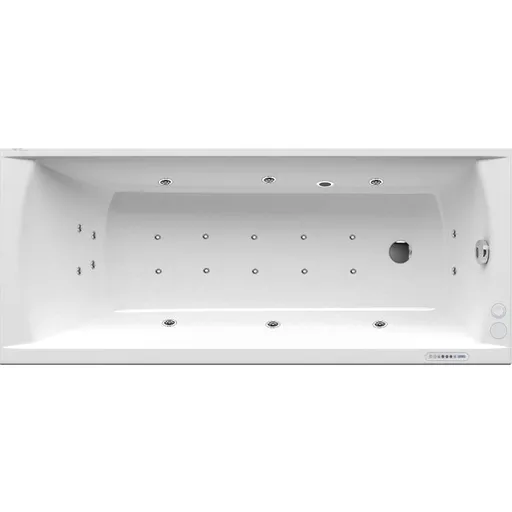 Masážna vaňa SIKO Fusion 170x70 cm LUXUS akrylát pravá SIKOHMLVR170P