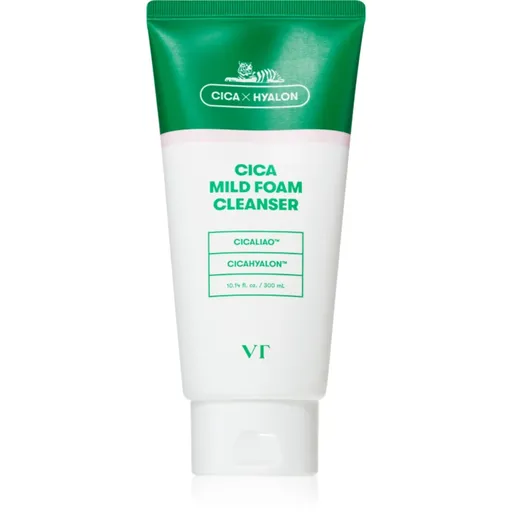 VT Cosmetics Cica Mild Foam Cleanser jemná čistiaca pena s upokojujúcim účinkom 300 ml