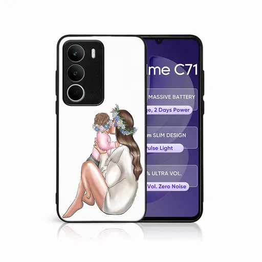 MY ART Ochranný kryt pre Realme C71 BABY GIRL (111)