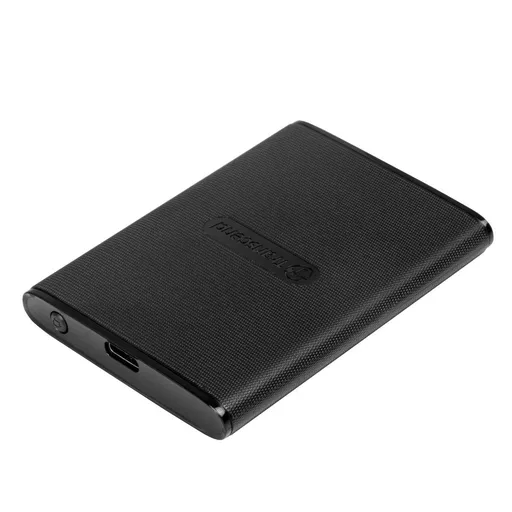 Transcend ESD270C 1TB USB 3.1 Gen2 (USB-C) Externý SSD disk (3D TLC), 520MB/R, 460MB/W, kompaktné rozmery, čierny