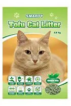 Smarty Tofu podstielka pre mačky - zelený čaj 6l