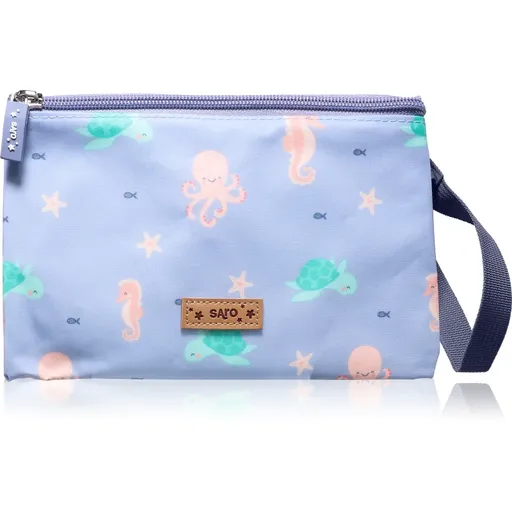 Saro Baby Lunch Bag vrecúško na desiatu/olovrant Blue 14,5x21,5 cm 1 ks