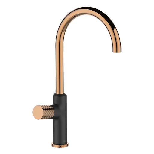 INVENA INVENA - Drezová batéria MOONLIGHT čierna/ružové zlato BZ-77-014-V