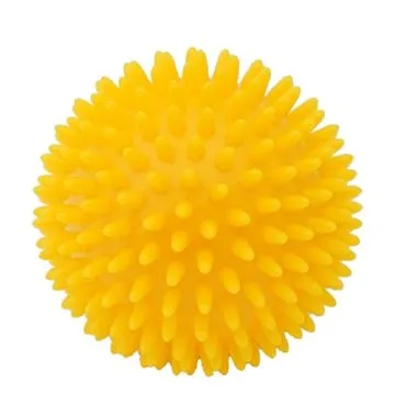 Kine-MAX Pro-Hedgehog Massage Ball – žltá (8592822000631)