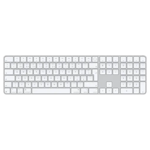 Apple Magic Keyboard Numeric Touch ID/Bezdrôtová Bluetooth/SK layout/Biela