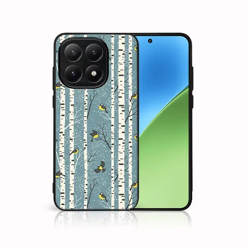 MY ART Kryt s vianočným dizajnom Xiaomi 15T BIRCH (072)