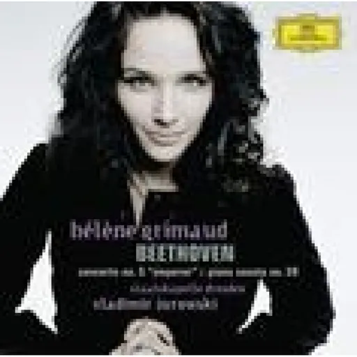 Hélène Grimaud, Staatskapelle Dresden, Vladimir Jurowski, Beethoven: Klavírní koncert č. 5 / Sonáta č. 28 A-dur, CD