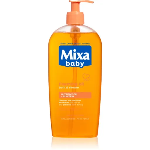 Mixa Baby penivý olej do sprchy aj do kúpeľa 400 ml