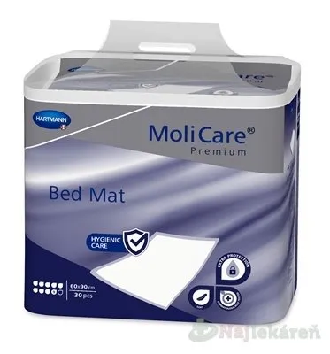 MoliCare Premium Bed Mat 9 kvapiek hygienické podložky 60x90 cm