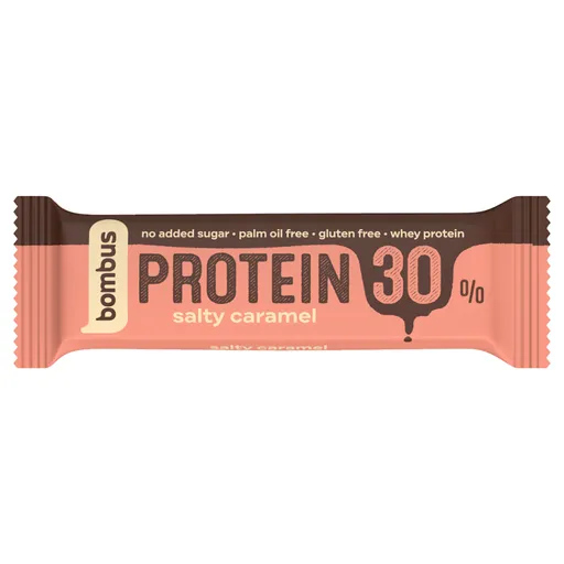 BOMBUS Protein 30% slaný karamel 50 g