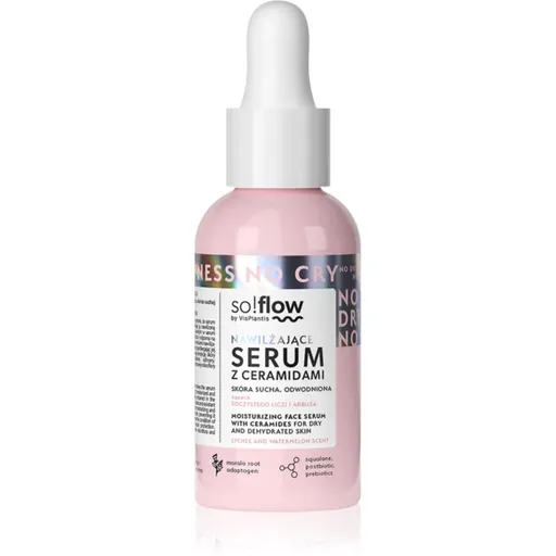 so!flow Moisturizing Face Serum With Ceramides hydratačné pleťové sérum s ceramidmi 30 ml