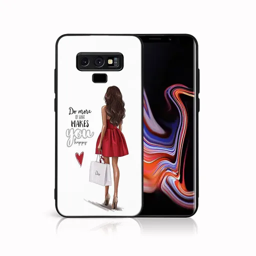 MY ART Ochranný obal pre Samsung Galaxy Note 9 RED DRESS (137)