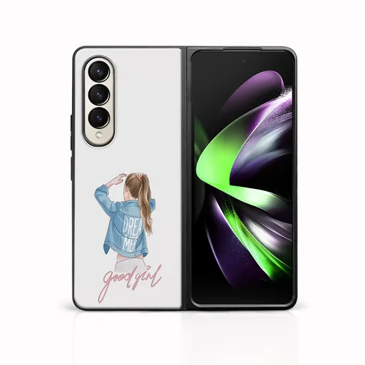 MY ART Ochranný kryt pre Samsung Galaxy Z Fold4 5G GOOD GIRL (130)