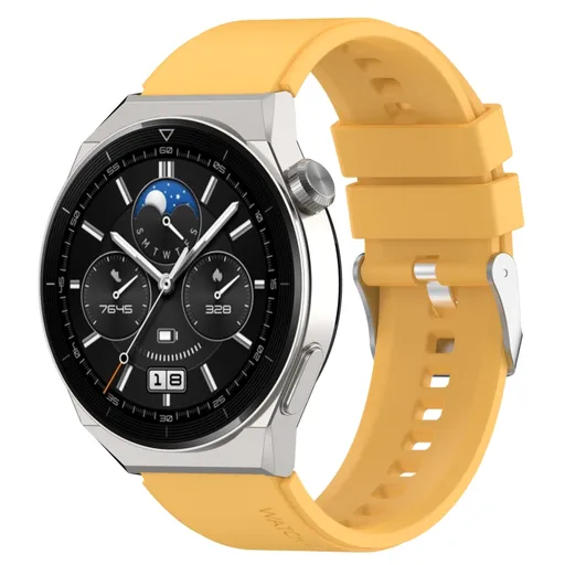 RUBBER Remienok Huawei Watch GT 3 Pro 46mm žltý