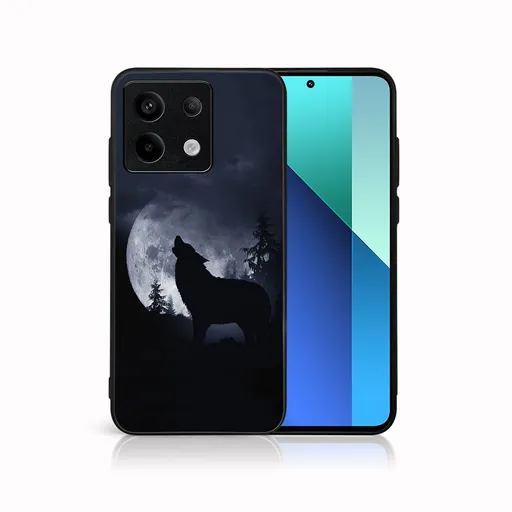 MY ART Ochranný kryt pre Xiaomi Redmi Note 13 5G  WOLF (247)