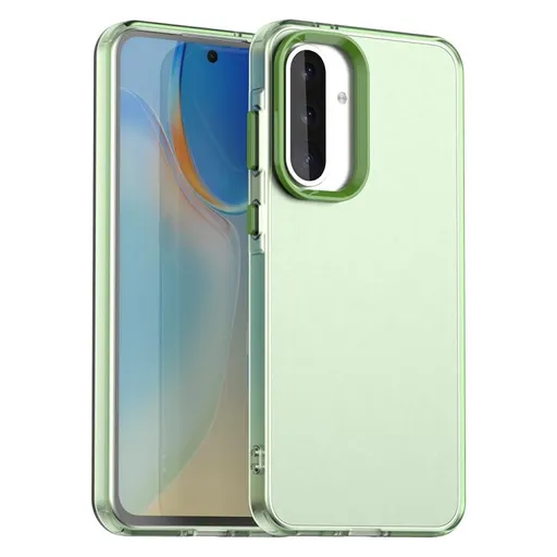 CANDY Ochranný kryt pre Samsung Galaxy A56 zelený