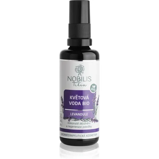 Nobilis Tilia Květová voda BIO Levandule pleťová voda s upokojujúcim účinkom 50 ml