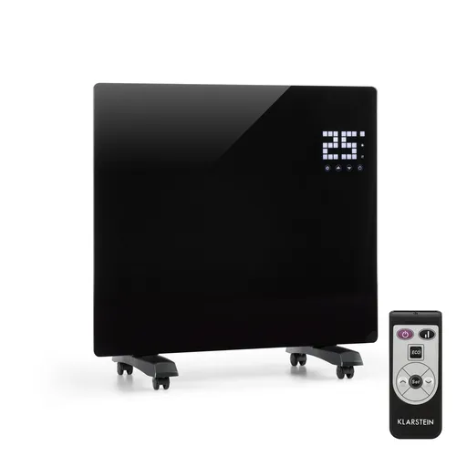 Klarstein Bornholm Single, konvektor, 1000 W, termostat, časovač, čierny