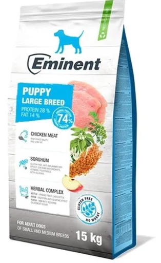 Eminent Dog Puppy Large Breed granule pre šteniatka 15kg