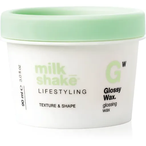 milk_shake® Lifestyling Glossy Wax vosk pre definíciu a lesk 90 ml