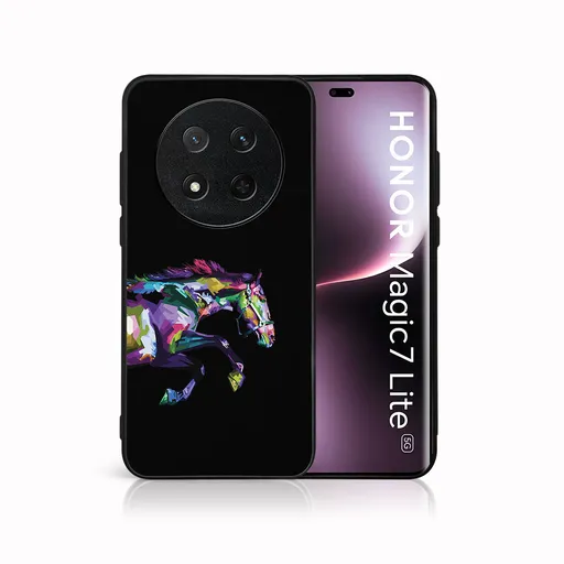 MY ART Ochranný kryt pre Honor Magic7 Lite 5G HORSE (249)