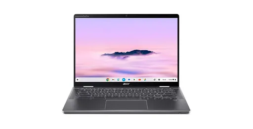 Acer Chromebook Plus Spin 714/CP714-1HN/U5-115U/14"/WUXGA/T/8GB/256GB SSD/Iris Xe/Chrome/Gray/2R