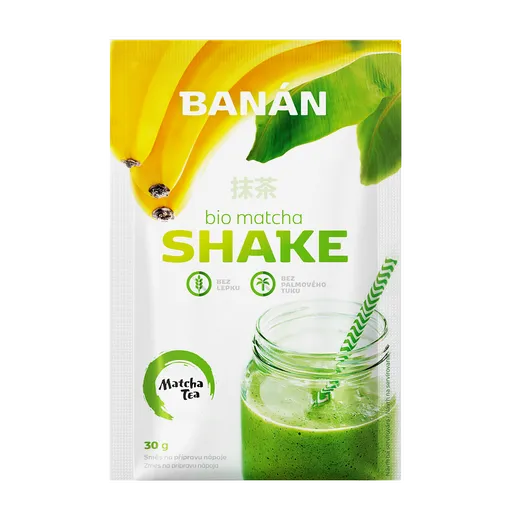 MATCHA TEA Shake banánový 30 g BIO