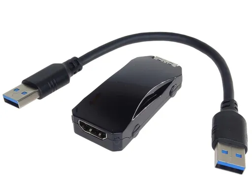 PremiumCord USB 3.0 adaptér na HDMI so zvukom, FULL HD 1080p
