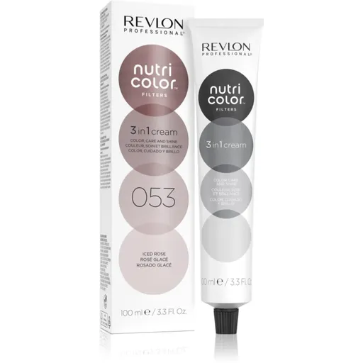 Revlon Professional Nutri Color Filters Metal-Ice vyživujúca tónovacia maska pre profesionálne použitie 100 ml