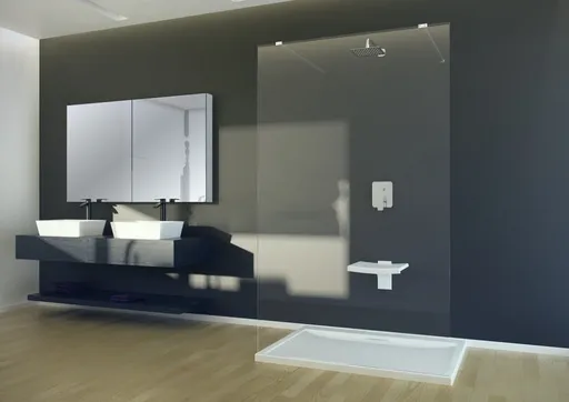 BESCO - Walk-in sprchovací kút AVEO DUE - Pevná stena - Bez pevnej steny, Rozmer A - 120 cm BCAVEODUE120