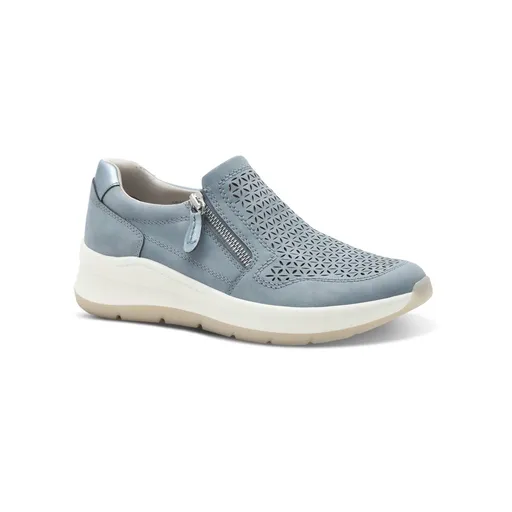 Tenisky Jana® so zipsom, na klinovej podrážke