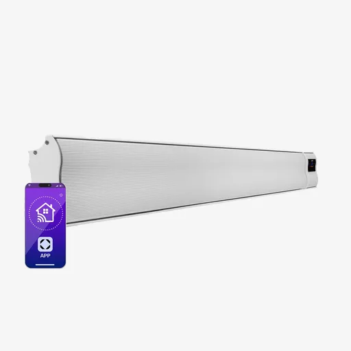 Blumfeldt Cosmic Beam Smart 30, infračervený ohrievač, 3000 W, ovládanie cez aplikáciu, biely