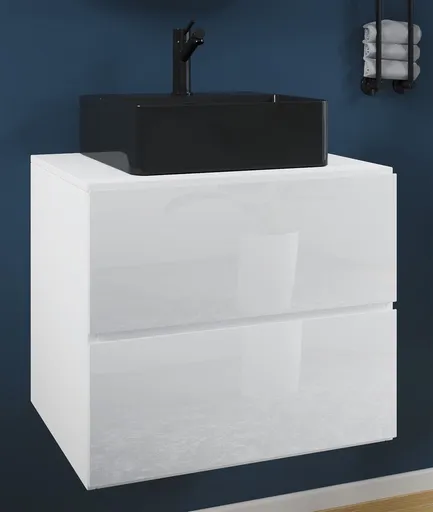 VCM 2dílná umyvadlová skříňka Lendas BL S 60 cm, bílý