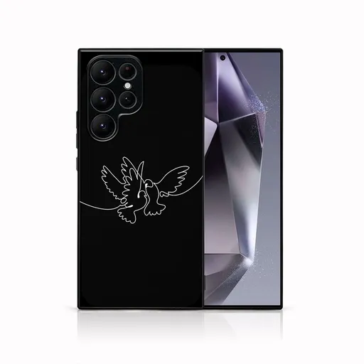 MY ART Ochranný kryt pre Samsung Galaxy S24 Ultra 5G WHITE DOVE (195)