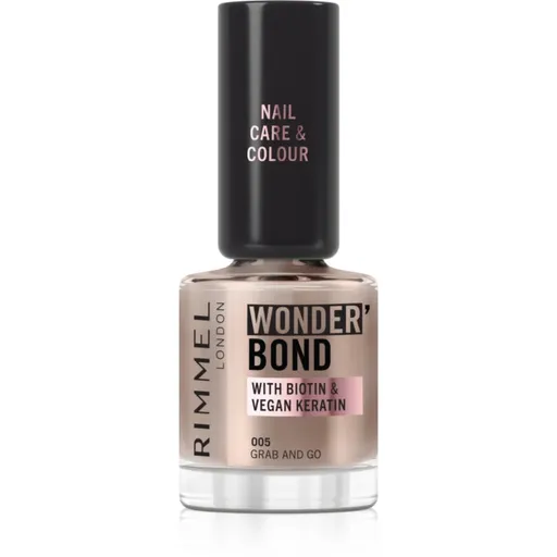 Rimmel Wonder'Bond lak na nechty odtieň 005 Grab and Go 12 ml